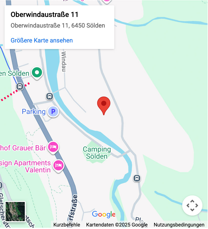Evelyn's Beauty Spa | Oberwindaustraße 11 | 6450 Sölden | Ötztal | Österreich Standort: Evelyn's Beauty Spa | Oberwindaustraße 11 | 6450 Sölden | Ötztal | Österreich